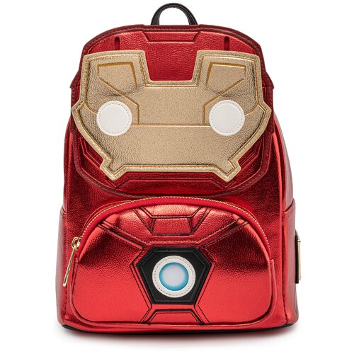 Купить Рюкзак Loungefly Marvel Ironman Light Up Mini Backpack MVBK0161