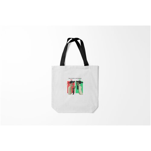 фото Сумка-шоппер / 40х40 см / геймерам / resident evil как разговаривать с невысокими 8 burnettie