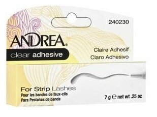 Клей для накладных ресниц прозрачный Andrea Mod Strip Lash Adhesive Clear 7 г