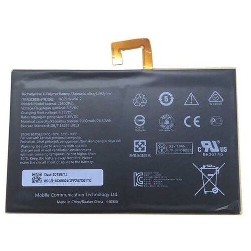 аккумуляторная батарея mypads 7000mah l14d2p31 на планшет lenovo tab 2 a10 30 lenovo tab 2 x30 Аккумулятор L14D2P31 для Lenovo Tab 2 A10-70