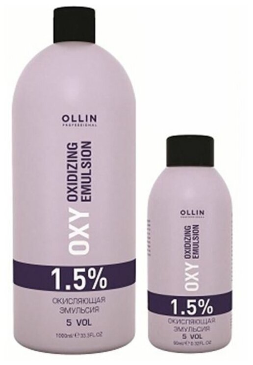Ollin Professional Окисляющая эмульсия 1,5% 5vol., 1000 мл (Ollin Professional, ) - фото №3