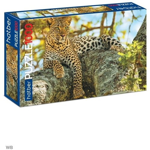 фото Пазл для детей "леопард", 1000 элементов , игрушки для девочек и мальчиков hatber