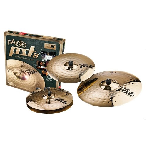 Paiste PST8 Reflector Rock Set набор тарелок (14"/ 16"/ 20")