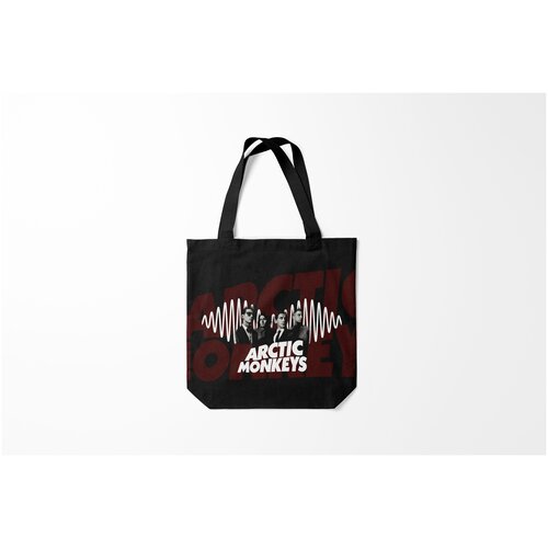 фото Сумка-шоппер / 40х40 см / рок / arctic monkeys группа burnettie