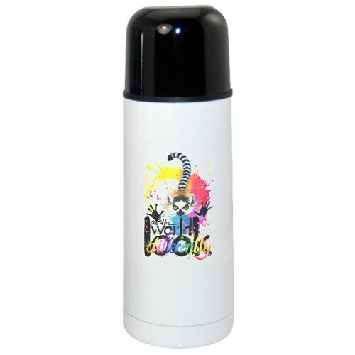 фото Термос coolpodarok look at the world differently лемур