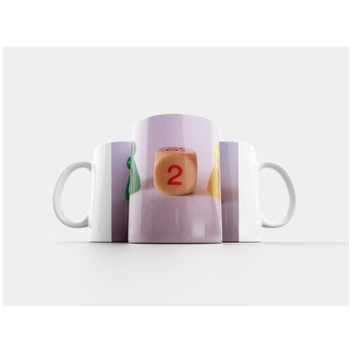 фото Кружка "два, персонажи, игральная кость" 320 мл lotsprints