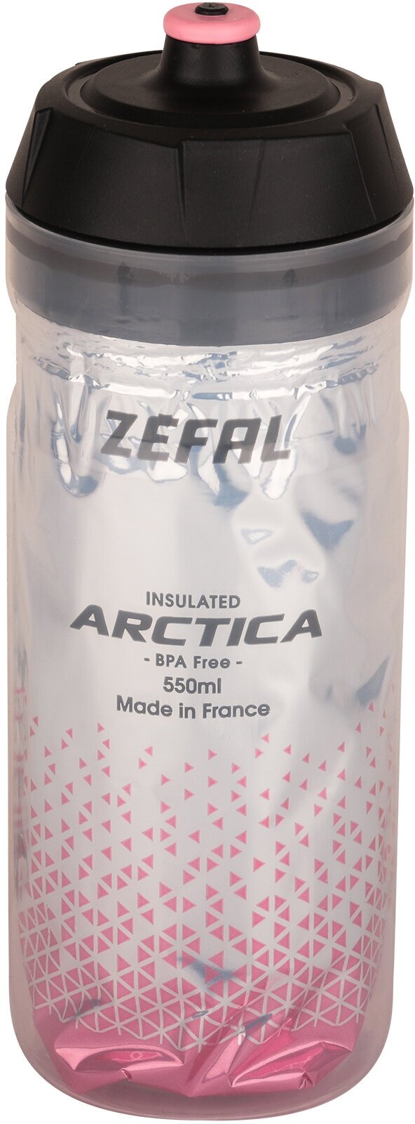 Фляга Zefal Arctica 55 Bottle Silver/Light Pink