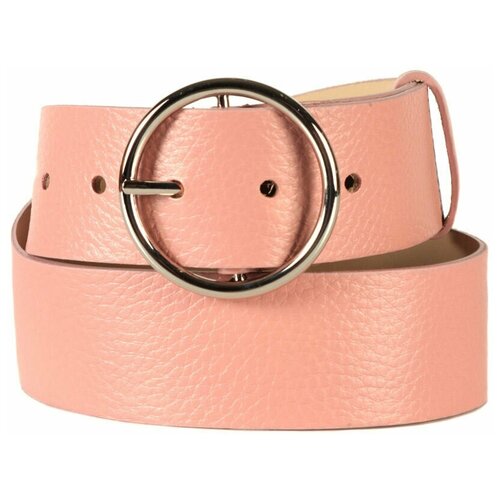 фото Ремень/ремень женский/натуральная кожа/mayger/а-рн-6002/пудровый/120/цельнокроеный/с пряжкой/подарочная коробка