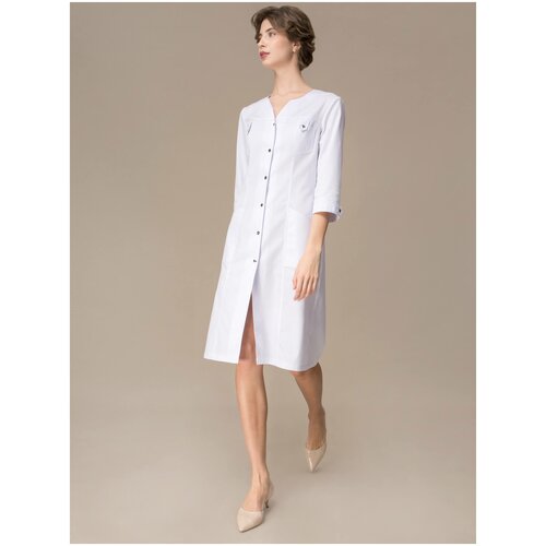 фото Халат 1-0596 3/4 а / категория b (сатори [023 white], 96, 164, сатори [023 white]) cameo