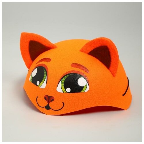 фото Карнавальная шляпа «рыжая кошка», р-р. 52-54 страна карнавалия