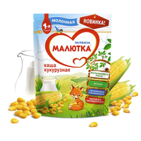 Молочная кукурузная каша 5 мес 220 гр