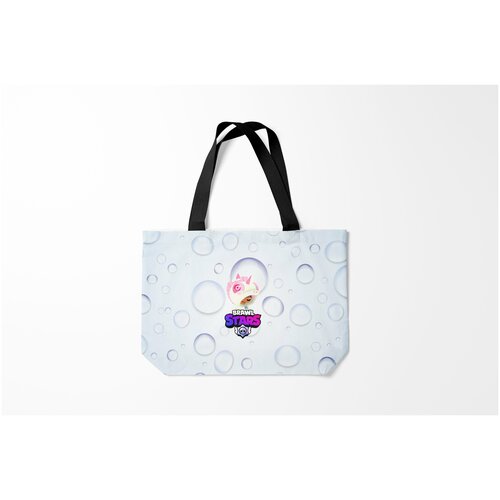 фото Сумка-шоппер / 46х35 см / геймерам / brawl stars leon unicorn burnettie