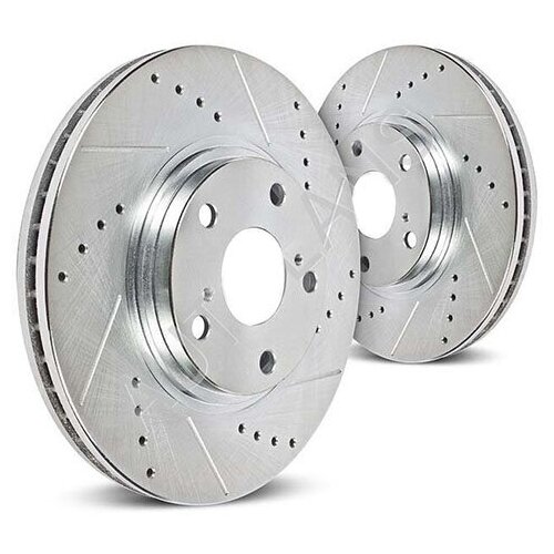 Диск тормозной задний вентилируемый D332мм тюнинг ALPHA ENGINEERING AP0065DS для Mitsubishi Pajero / Montero IV