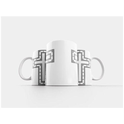 фото Кружка "кельтский узел, рамка, декоративный" 320 мл lotsprints