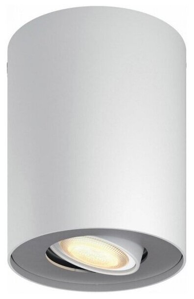 Умный светильник Philips Hue Pillar white ambiance BT белый с диммером (915005917001)