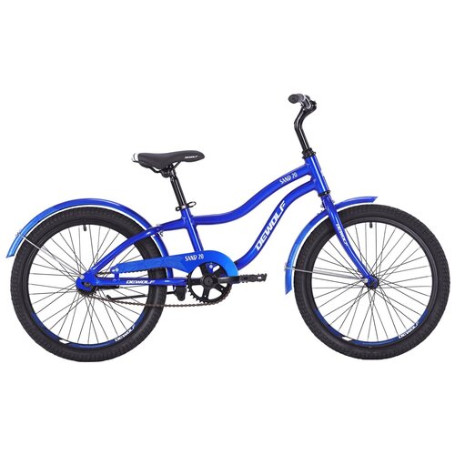 DEWOLF SAND 20 Велосипед детский 20 metallic blue/light blue/white; One Size Only; DWF2220030000 велосипед горный dewolf 2022 trx 10 20 radiant blue blue white