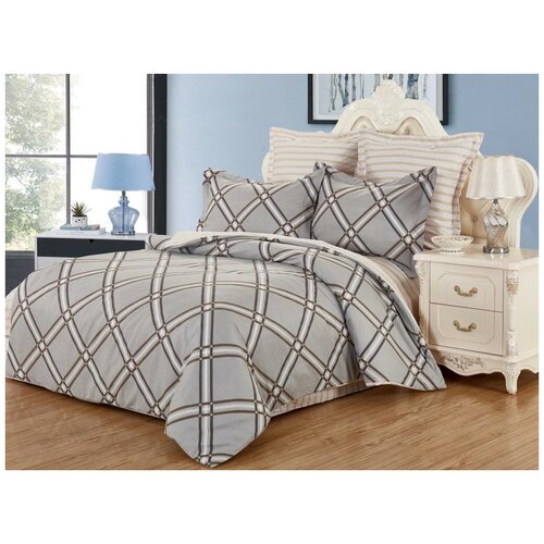 фото Комплект постельного белья из сатина c-271 1,5 спальный valtery