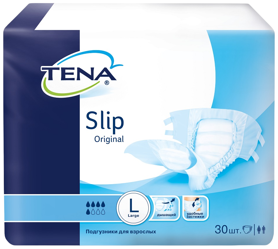    TENA Slip Original, L, 100-150 , 30 .