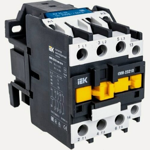 Изображение товара Контактор Iek КМИе-23210 32А 230В/АС3 1НО, KKME21-032-230-10