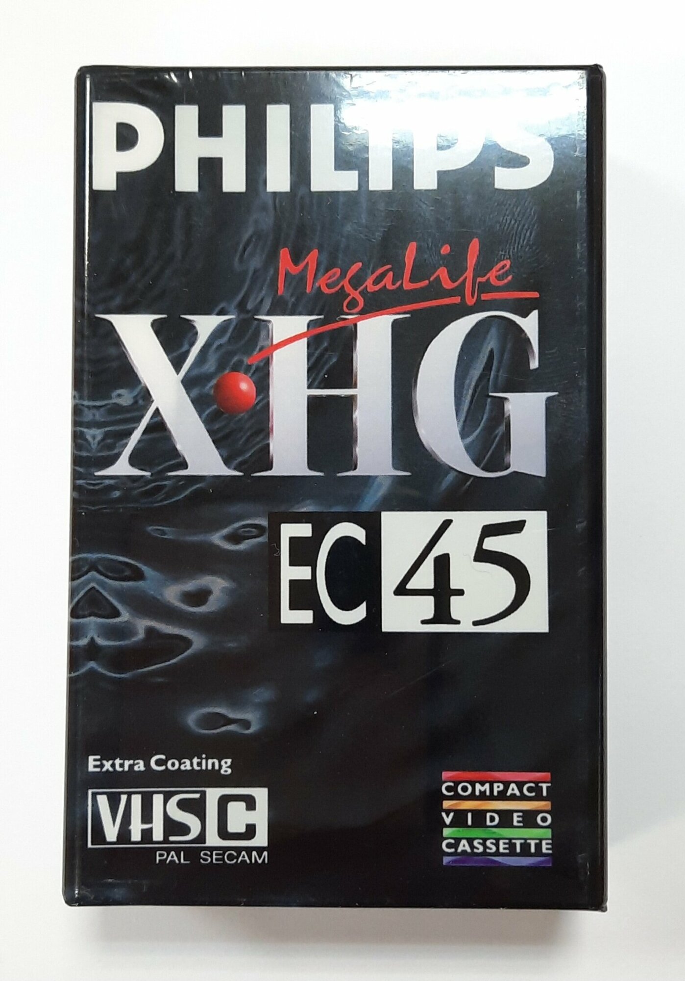 Видеокассета VHS-C, Philips XHG EC45.