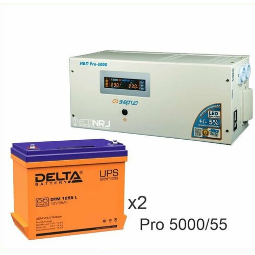Энергия PRO-5000 + Delta DTM 1255 L