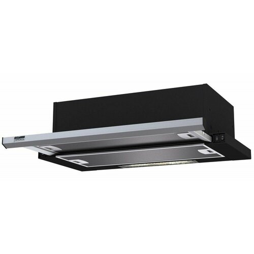 Встраиваемая вытяжка KRONASTEEL KAMILLA slim 600 черныйнержавеющая сталь 2 мотора 50000000₽