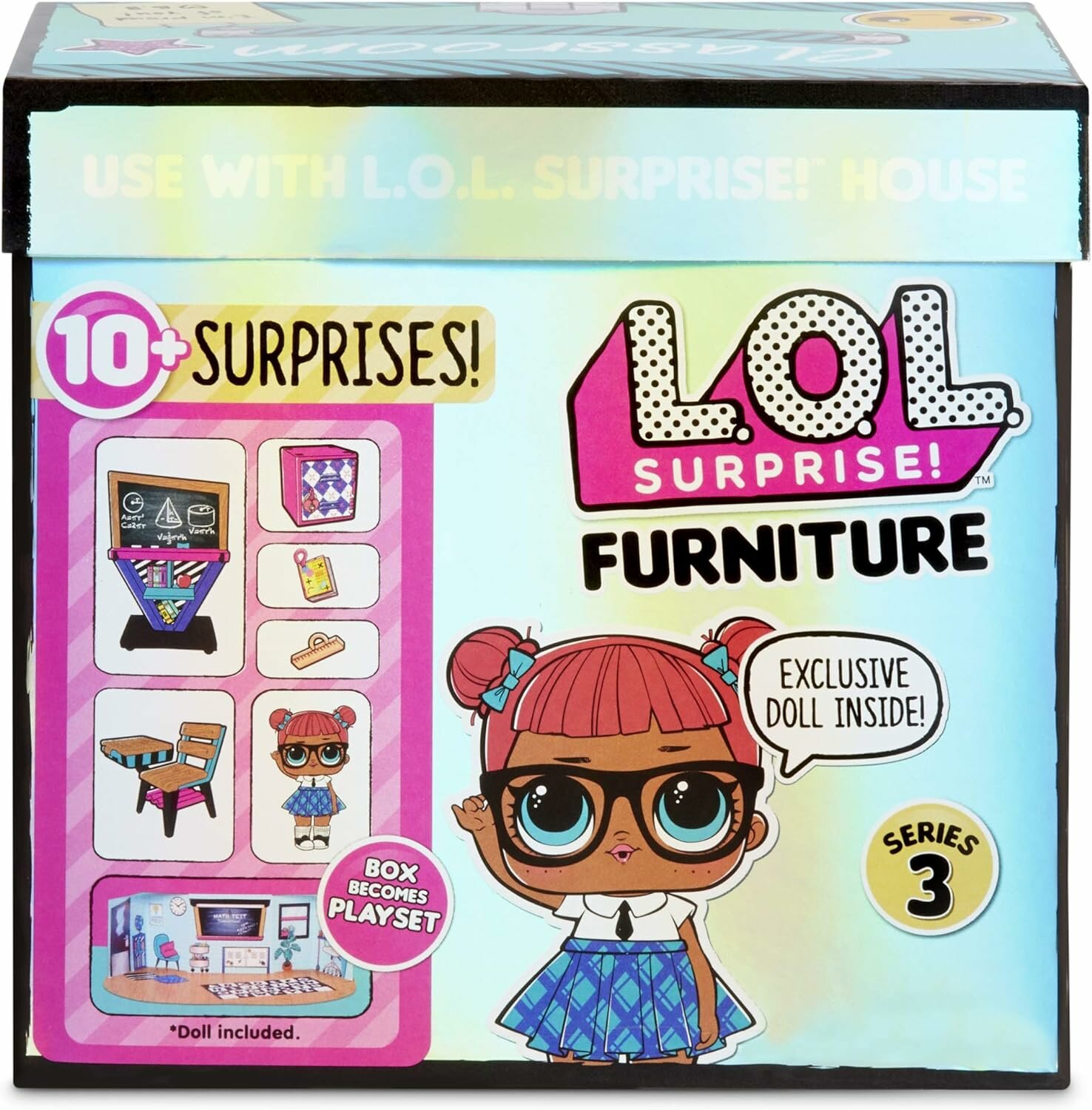 Игровой набор L.O.L. Surprise Furniture Classroom with Teacher's Pet & 10+ Surprises, 570028