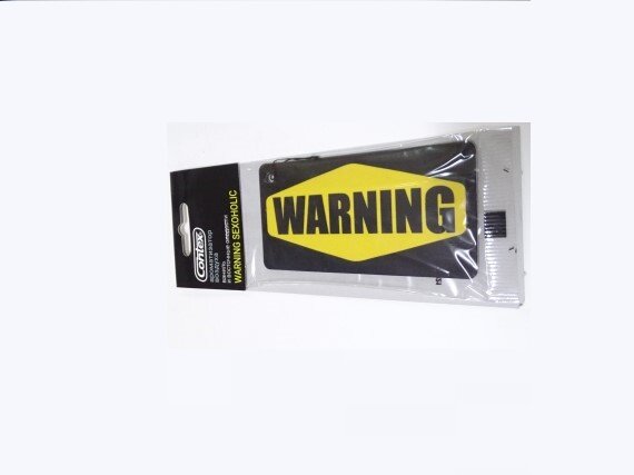 Ароматизатор подвесной WARNING SEXOGOLIC Ваниль Contex UT-00124k(warning)