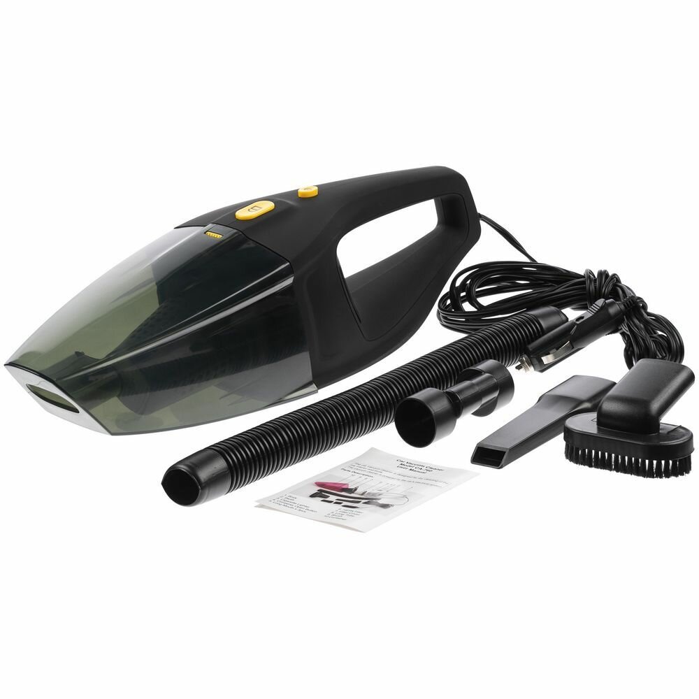 фото Автомобильный пылесос мощный ручной с контейнером подарок мужчине Vacu размер 42х11х11,5 см