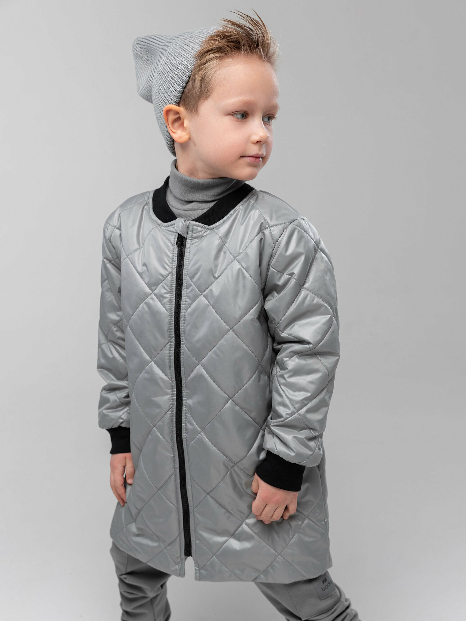 Куртка BODO, арт. 32-61U, цвет серый, Размер 122-128