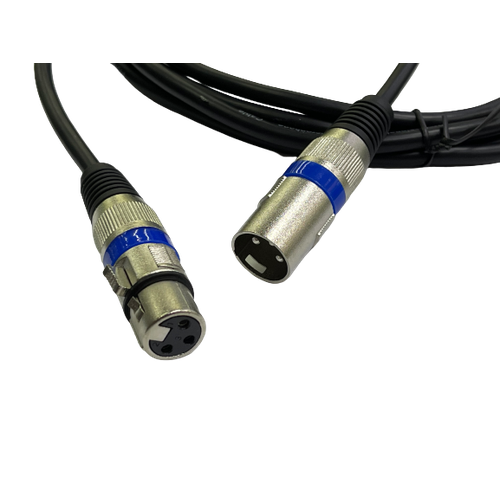 Кабель XLR - XLR INVOTONE ACM1103/BK 3м защитный порог для кабеля invotone cg2cn