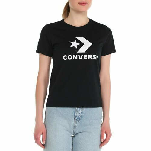 Футболка Converse, размер S, черный