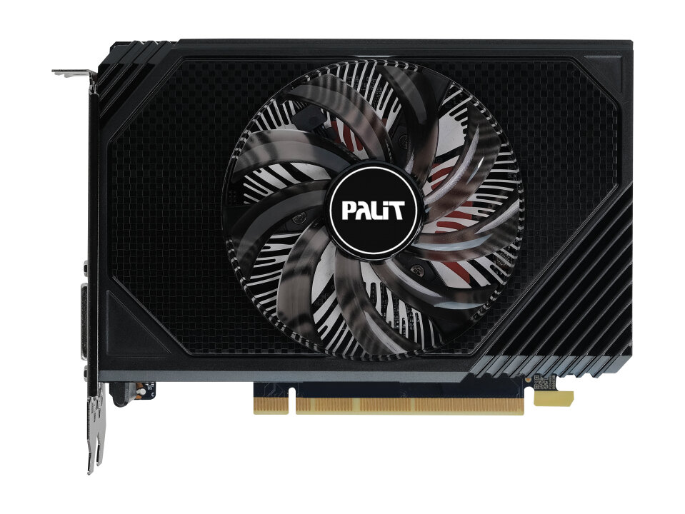 Видеокарта Palit GeForce RTX3050 STORMX (6Гб, GDDR6,96bit, DVI, HDMI, DP NE63050018JE-1070F, ret)