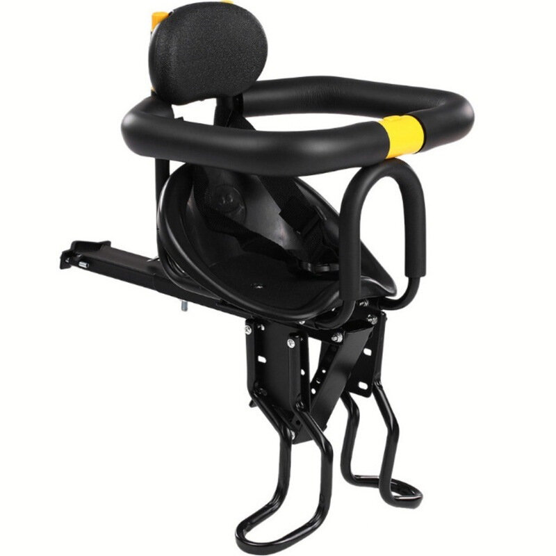 Детское сиденье MyPads с защитой и подножками с креплением на велосипед