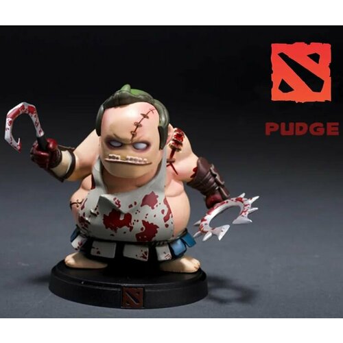 Pudge герой из Dota 2, 18 см, Пудж, Мясник