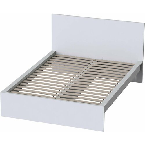 Кровать двуспальная ГУД ЛАКК Варма, 160х200 см, белая