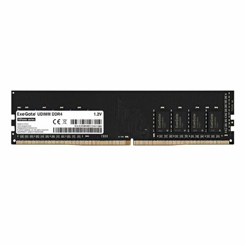 Оперативная память ExeGate 32Gb DDR4 3200MHz DIMM EX295289RUS 5264₽