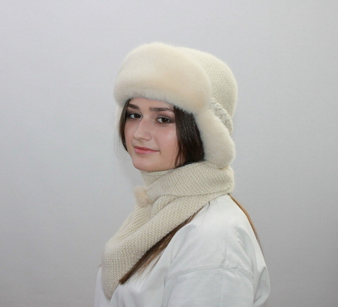 Комплект с головным убором Мария с шейным платком для женщин