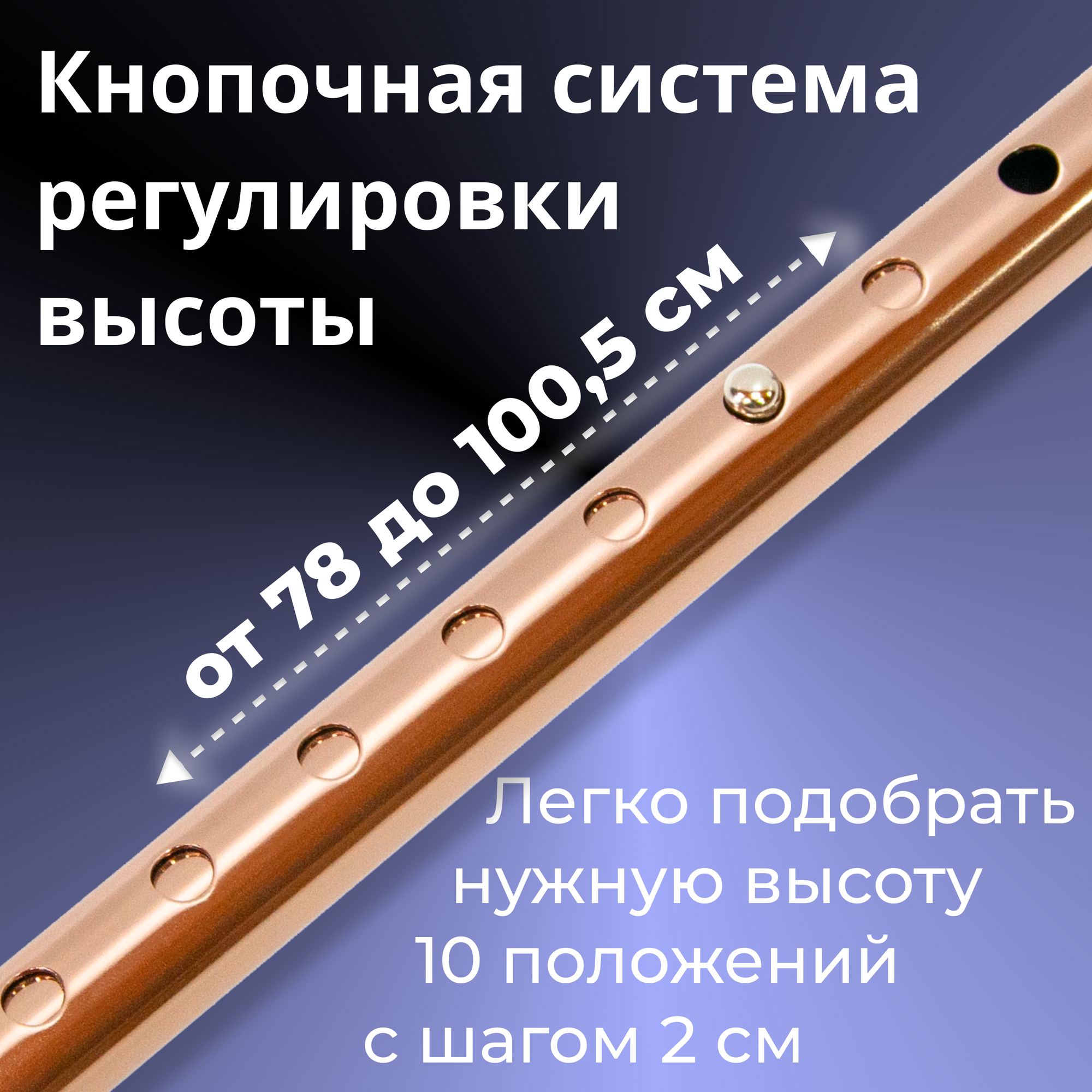 Картинки Трость телескопическая с деревянной ручкой ТР1