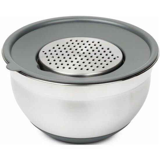 Миска Attribute GRATE IT 3л с крышкой 3 терки (ASG003)