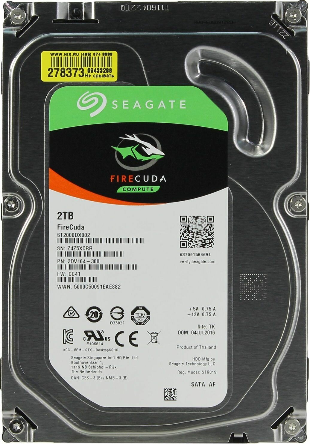 Жесткий диск Seagate - фото №11