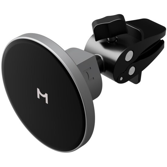 Автомобильное зарядное устройство Magssory KIT002B 15Вт Disc для Samsung и Apple, с магнитами, черный