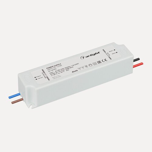 Изображение товара Блок питания ARPV-SP-12100 (12V, 8.3A, 100W) (Arlight, IP67 Пластик, 5 лет) 041915