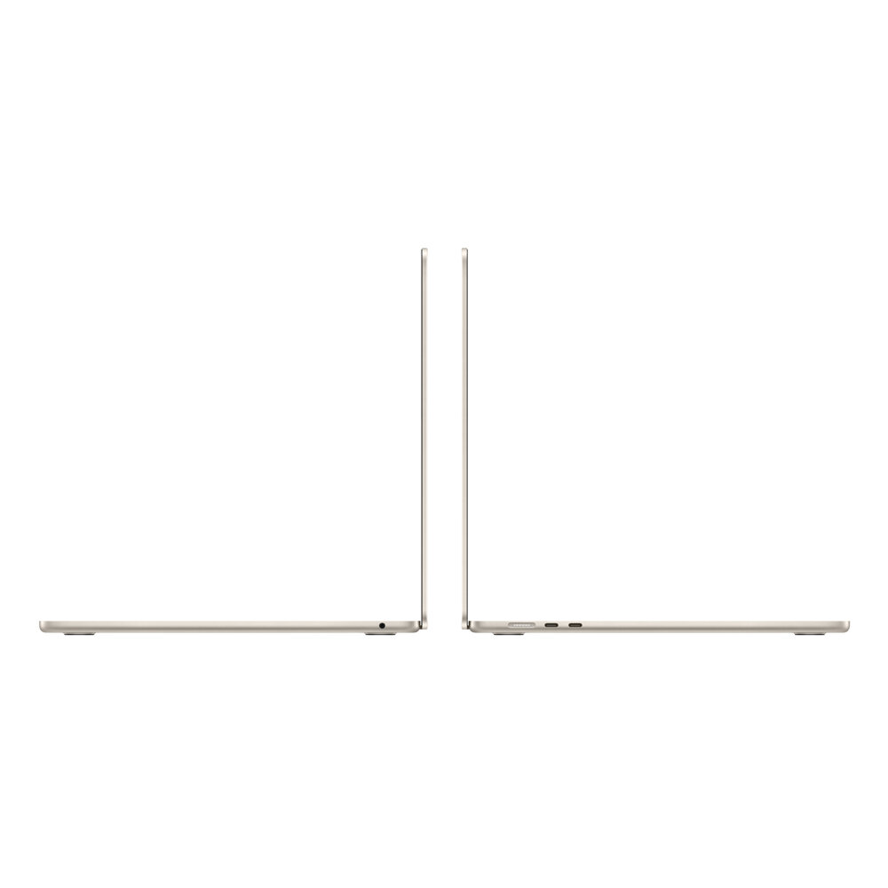 Ноутбук Apple MacBook Air 15 2024 2880x1864, Apple M3, RAM 8 ГБ, SSD 512 ГБ, MRYT3LL/A, Starlight, английская раскладка — фото 1