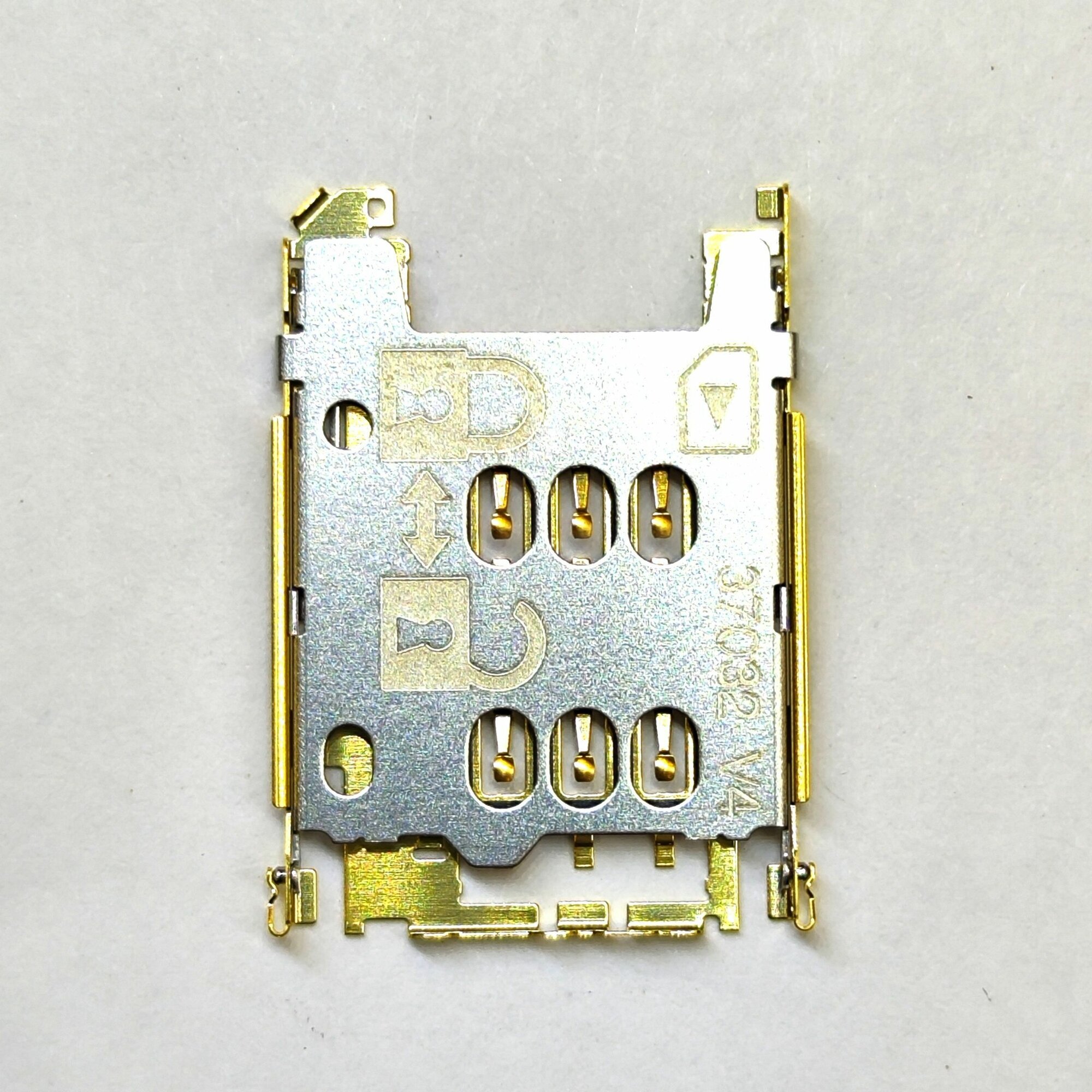 Разъём слот коннектор sim-карты контакты сим карты sim для телефона Nokia asha 200 201 205 302