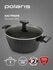 Кастрюля с крышкой Polaris Monolit-24C 4,2 л. с антипригарным пок...