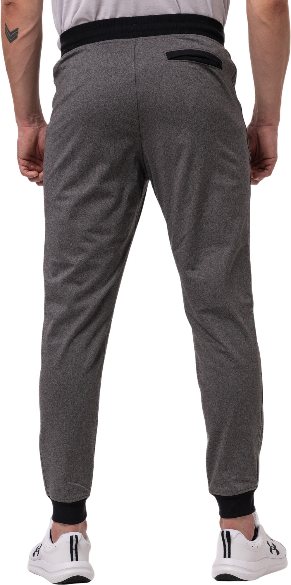 Брюки джоггеры Under Armour Sportstyle Joggers, размер LG, серый/черный — фото 1