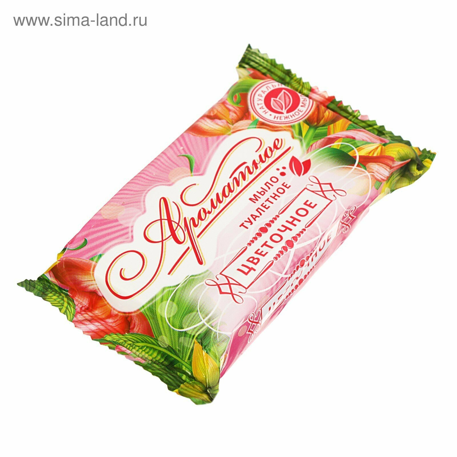 Мыло туалетное Мыловаренная Компания  Ароматное   цветочное  с ароматом персика  100г