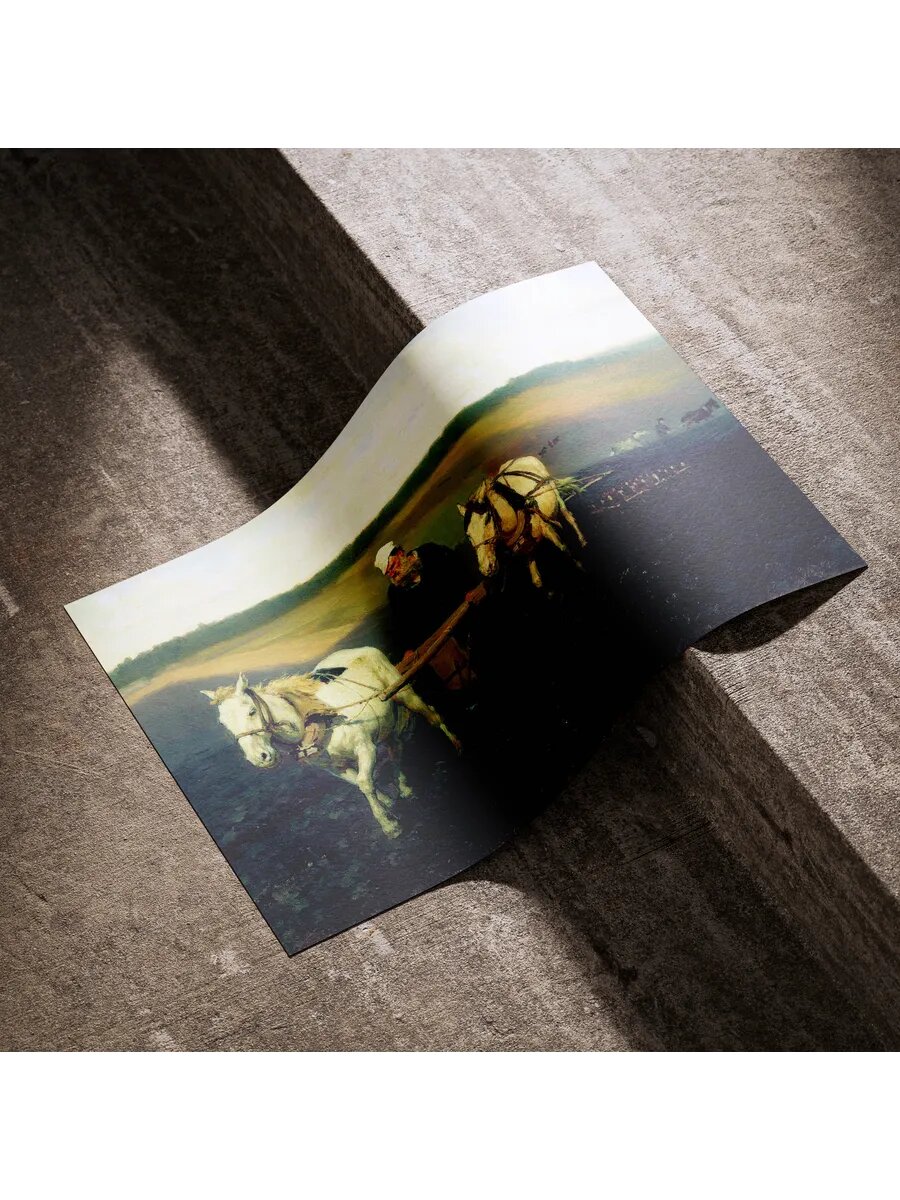 Постер Пахарь Лев Толстой На Пашне