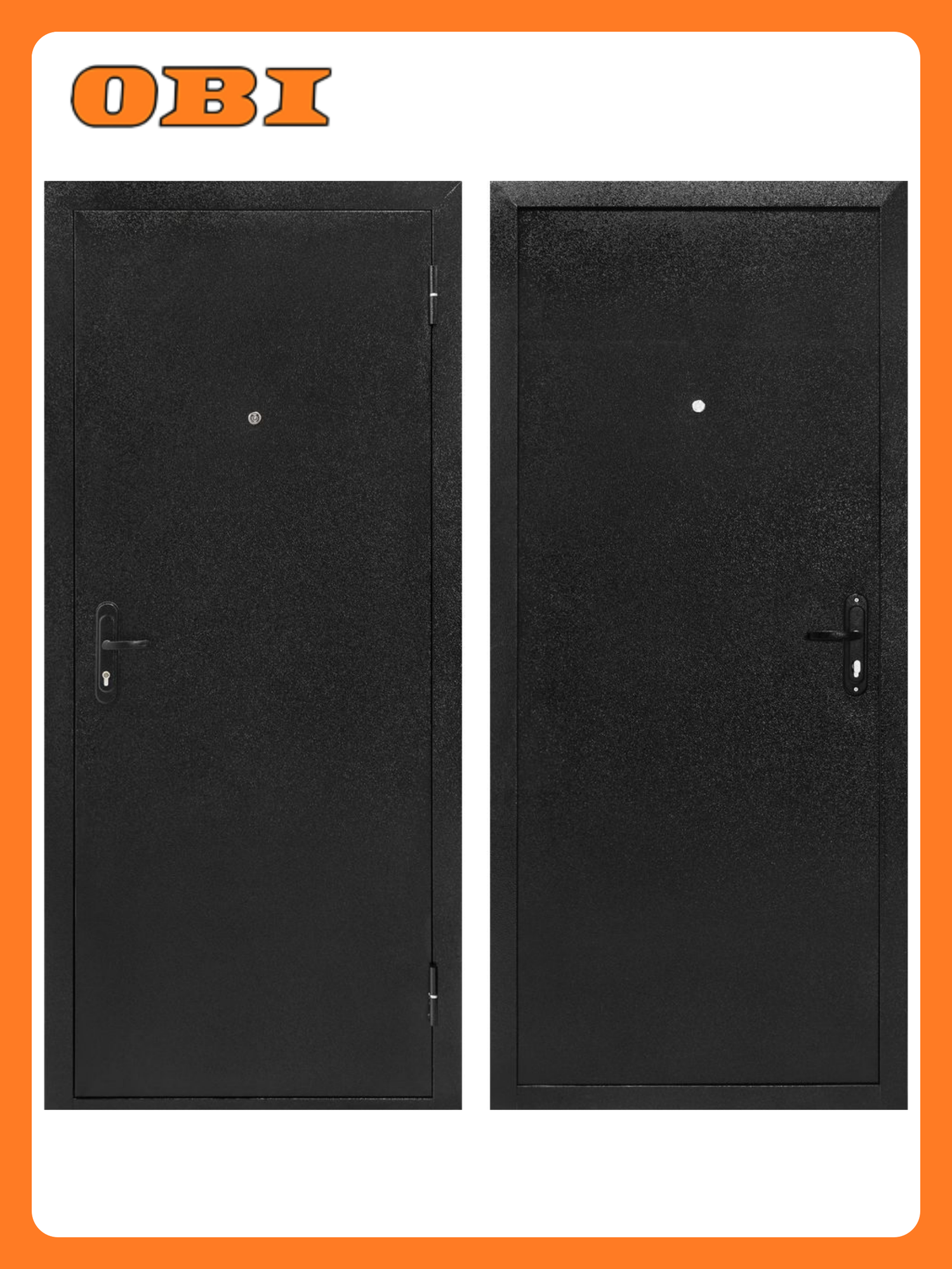 Дверь металлическая Форпост 52 860х2050 правая сталь черная